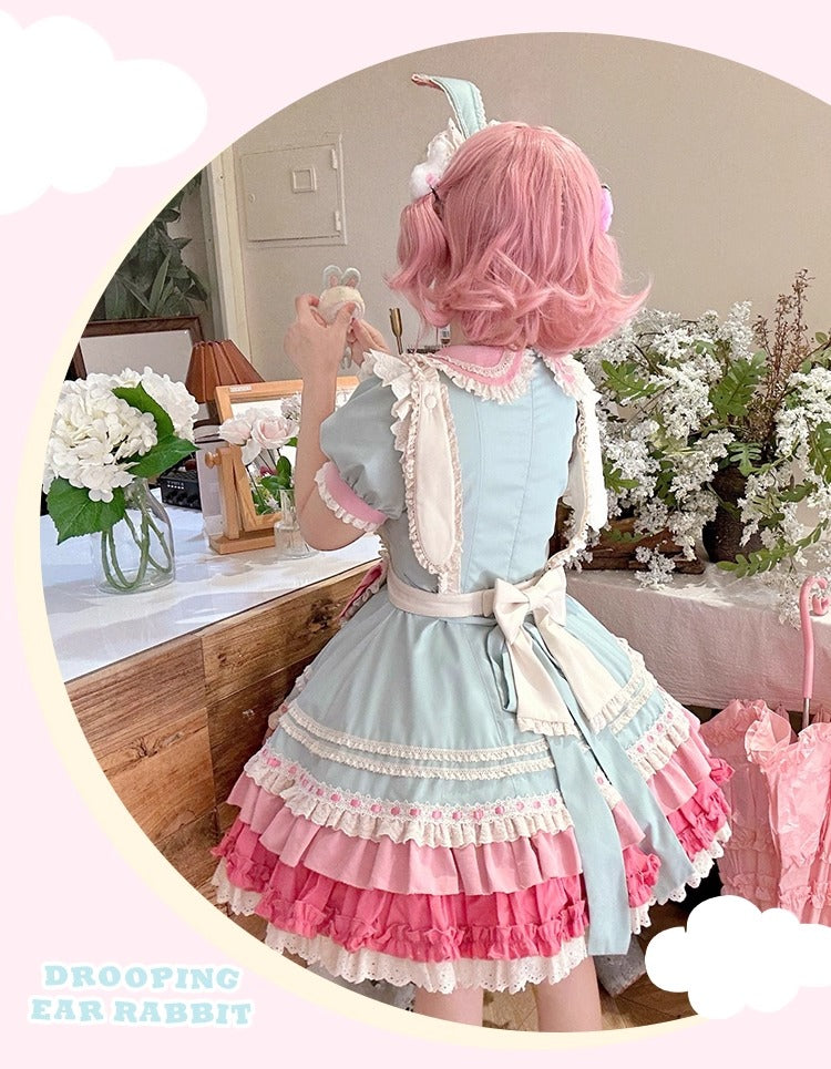 [Pre-orders until September 23rd] Lop-Ear Rabbit Full Set [Heart-Playing Couple]