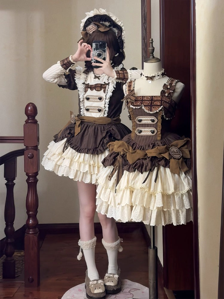 [Pre-orders until October 9th] Hazelnut Cocoa Dress/Jumper Skirt [Doujingo]