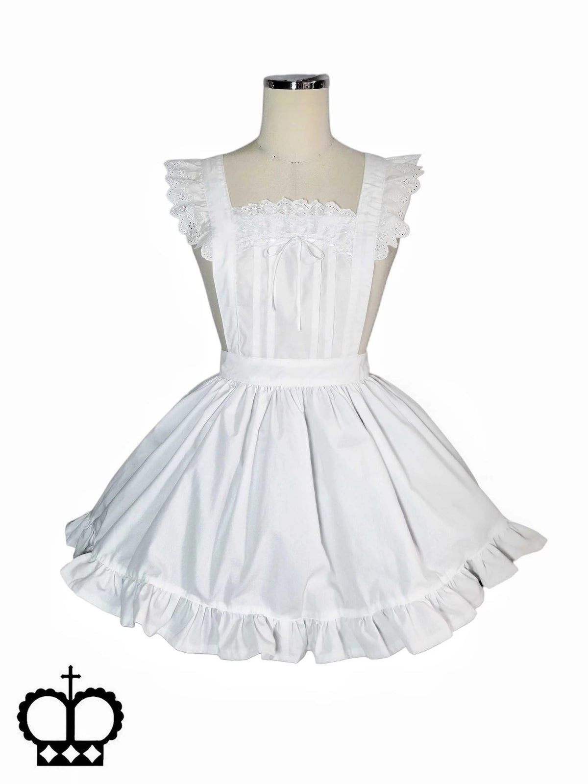 Lady Cotton Lace Apron【Rose Noire】