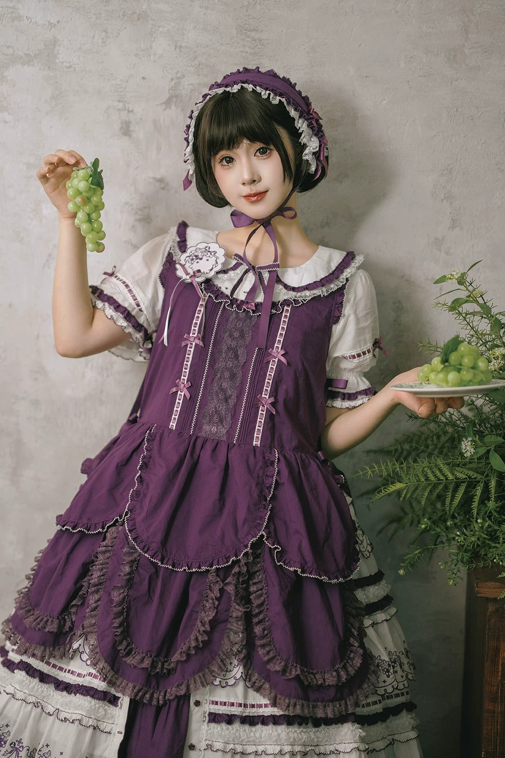 【受注予約~7/23】Orchard of the Four Seasons エプロン【Miss Point】