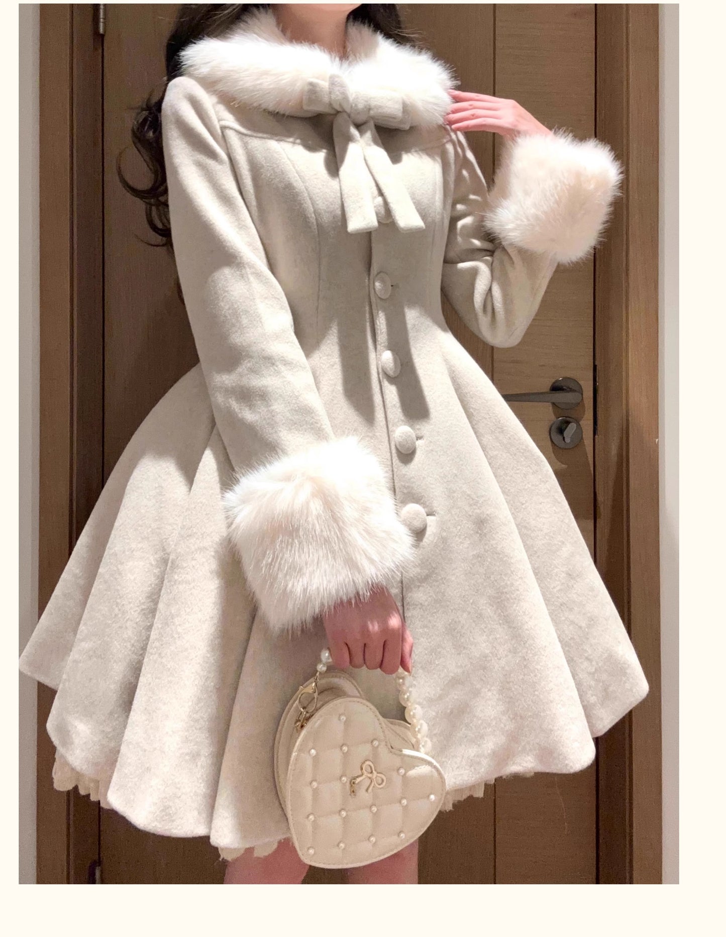 【受注予約~11/10】North Letter コート【Snow】