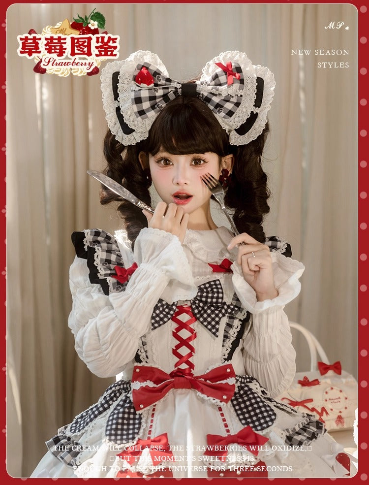 【受注予約~11/18】Strawberry Cake Illustration アクセサリー【花与珍珠匣】