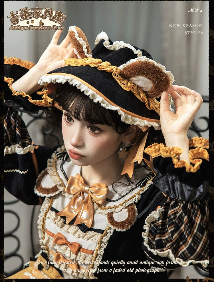 【受注予約~9/8】Antique Furniture Bear アクセサリー【Melliflorpearl】