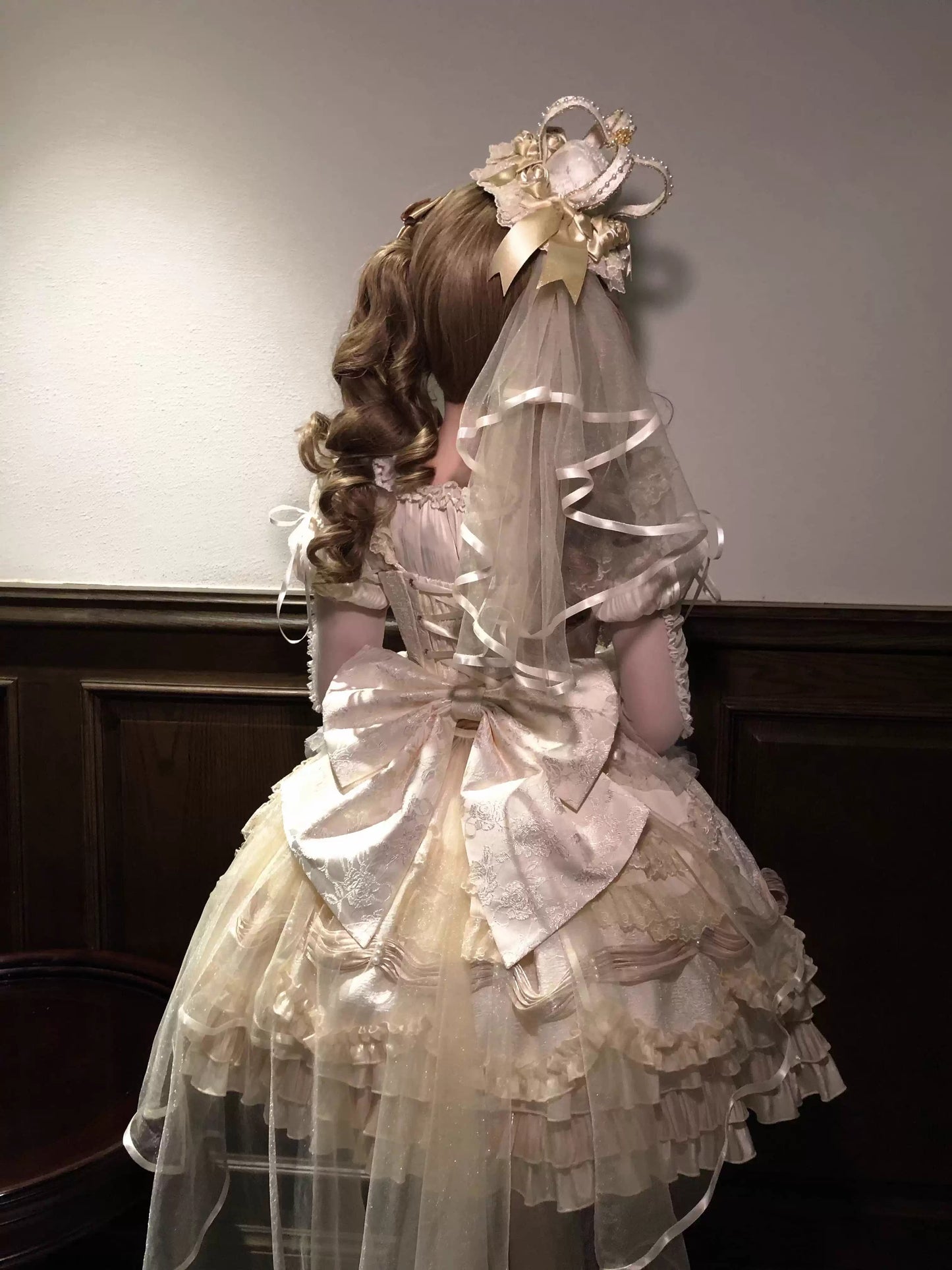 【受注予約~12/25】Gilded Dance Party ジャンパースカート【Starry Messenger】