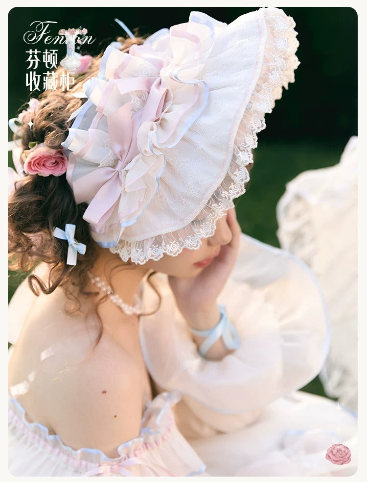【受注予約~4/29】Fenton Curio Cabinet ワンピース・ジャンパースカート・エプロン【花与珍珠匣】
