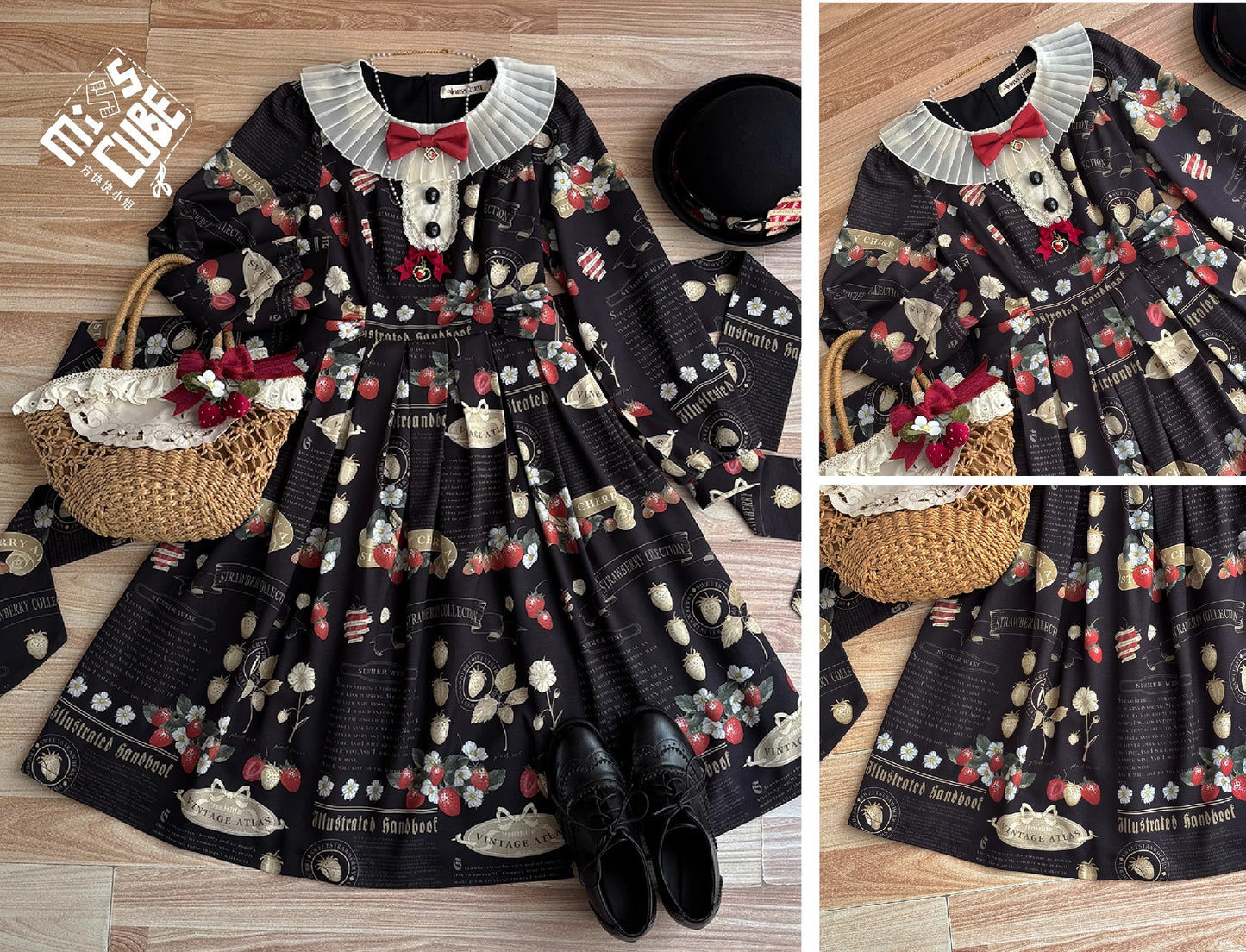 【受注予約~9/17】Grass art collection ワンピース【Miss Cube】