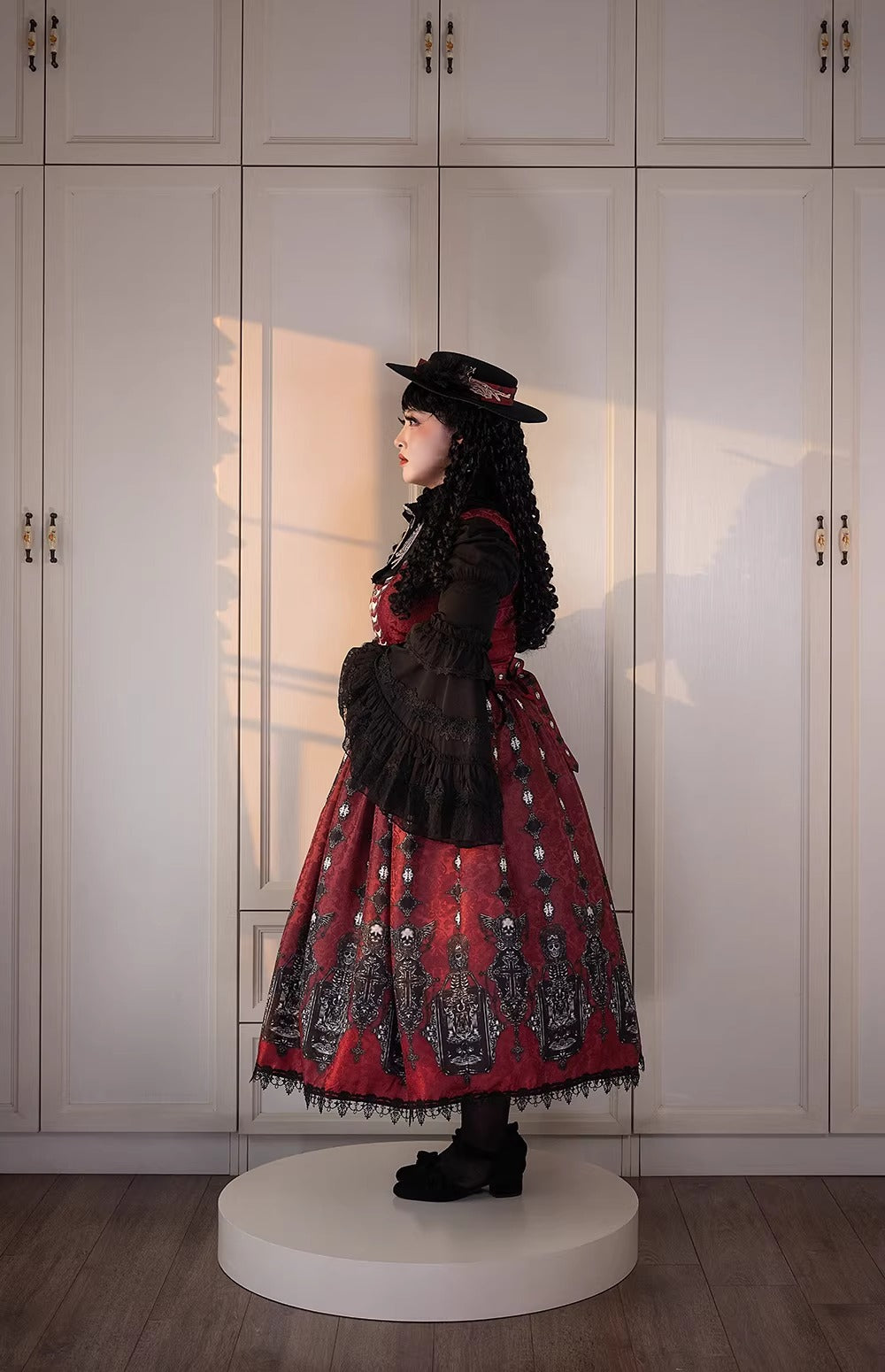 【受注予約~2/24】Returning on a Moonlit Night ジャンパースカート【Miss Point】