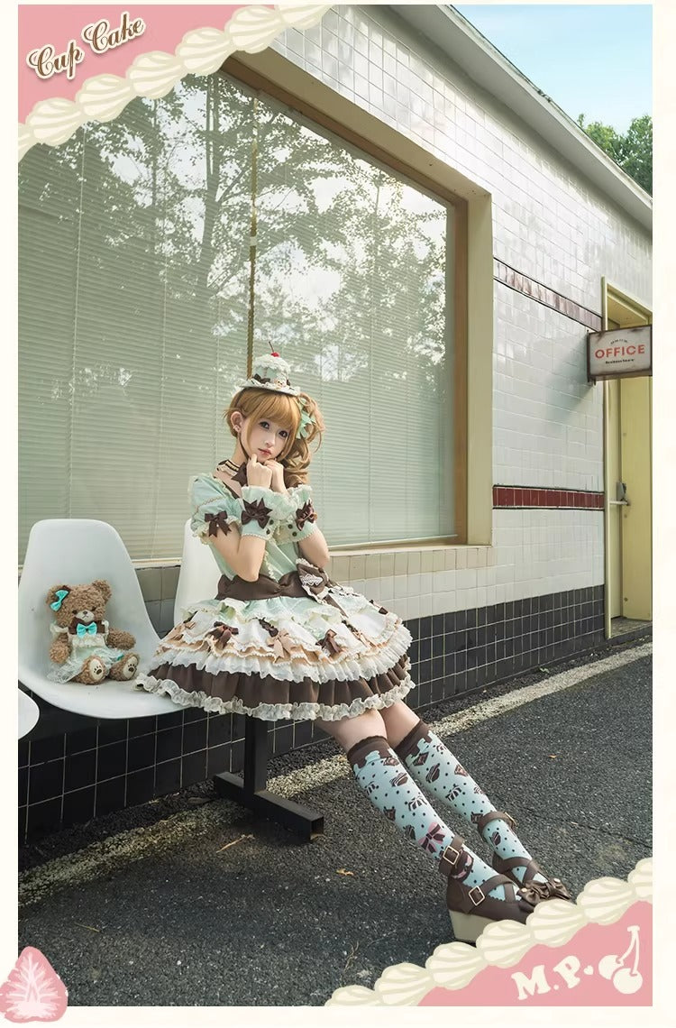 【受注予約~1/26】CupCakes ワンピース【花与珍珠匣】