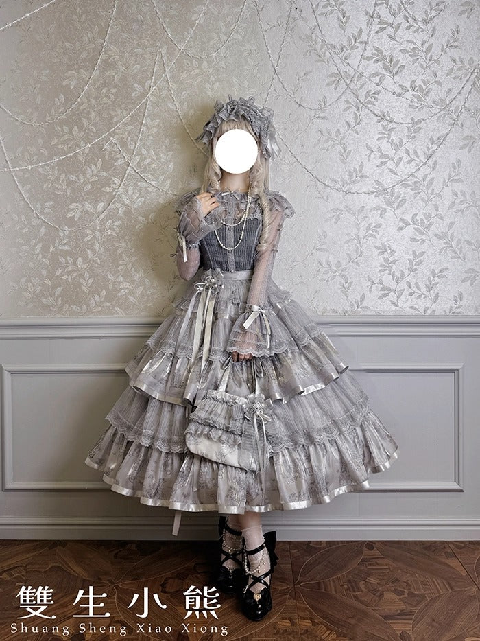 【受注予約~9/11】Gilded Dream トップス・スカート【双生小熊】