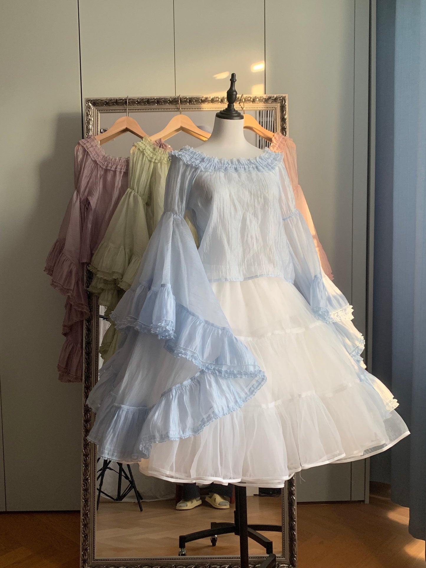 【受注予約~2/19】舞踏会の姫袖ブラウス【Starry Messenger】