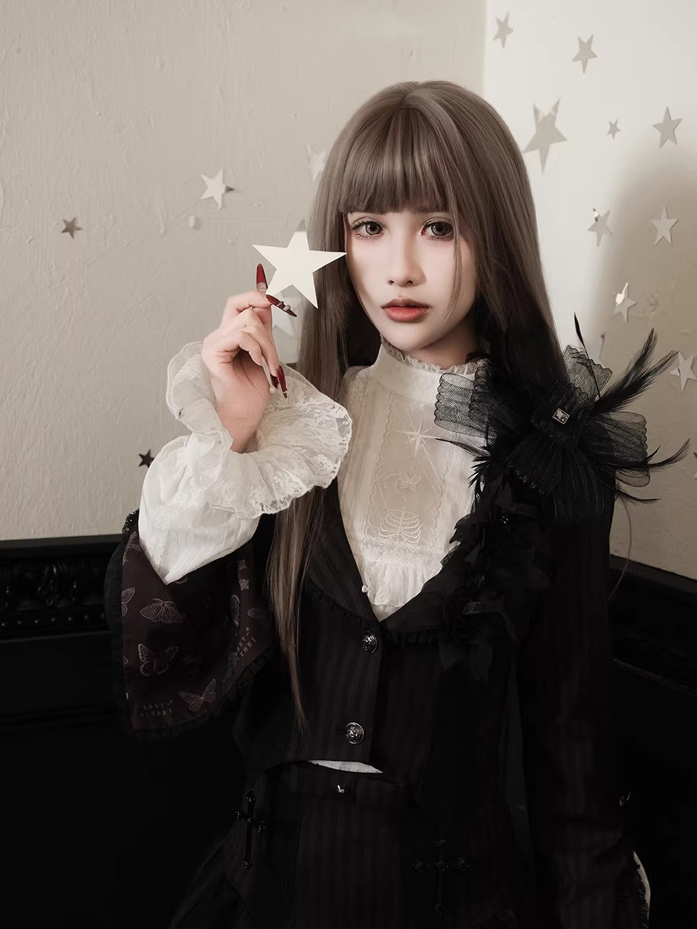 【受注予約~3/23】Embroidered Star ジャケット【魔女販售】