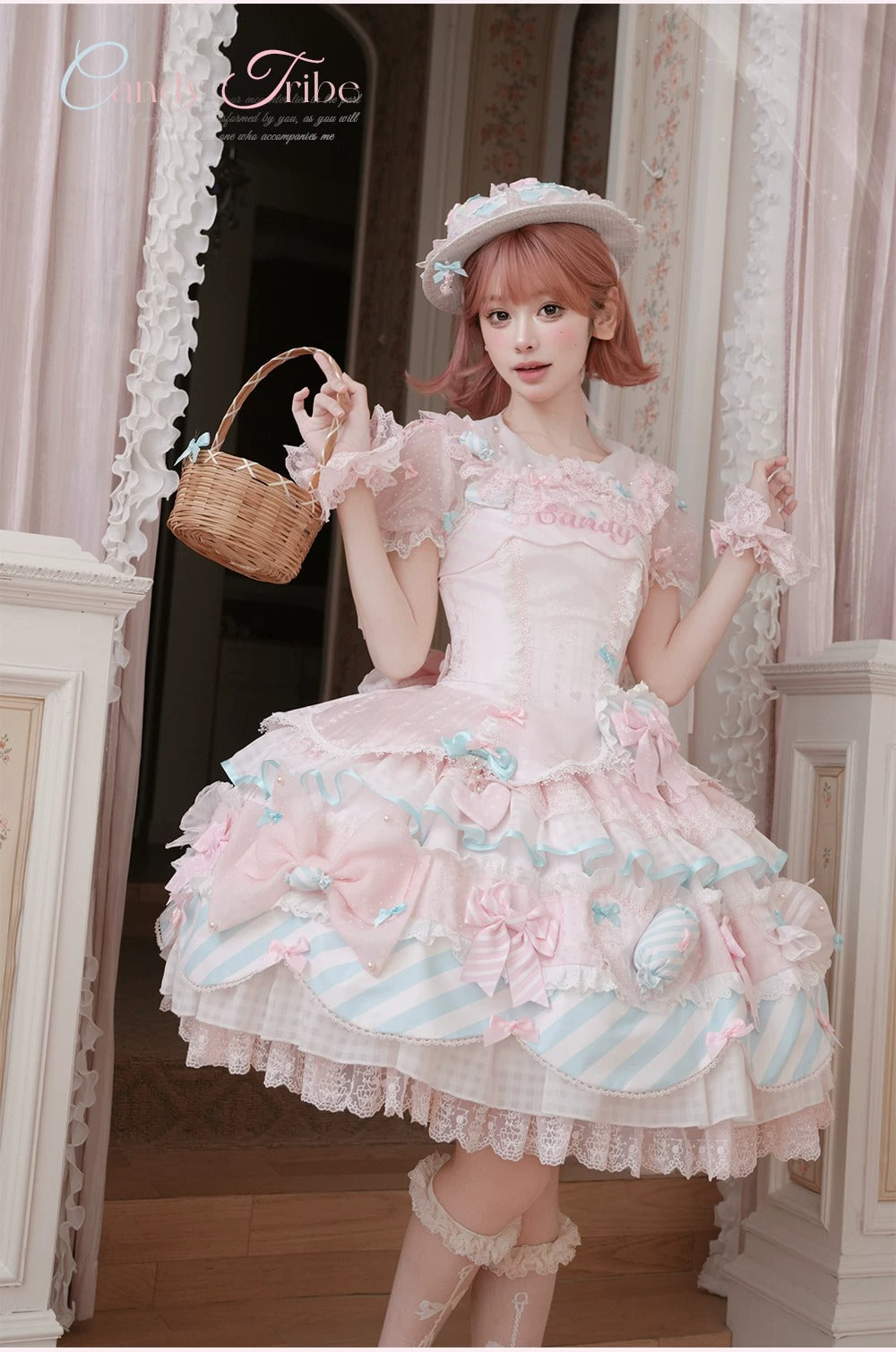 【受注予約~7/9】Candy Room フルセット・ブラウス【Dream Lolita】