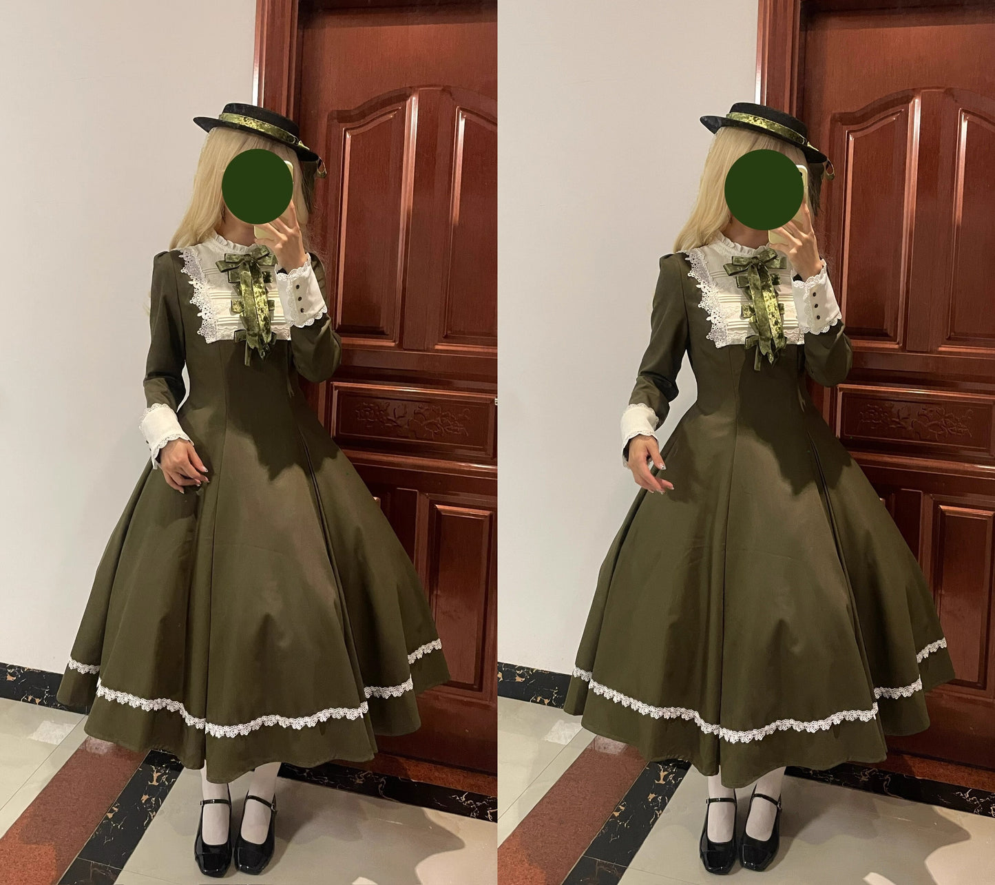 【受注予約~11/27】回廊の詩 ワンピース【南瓜星球】