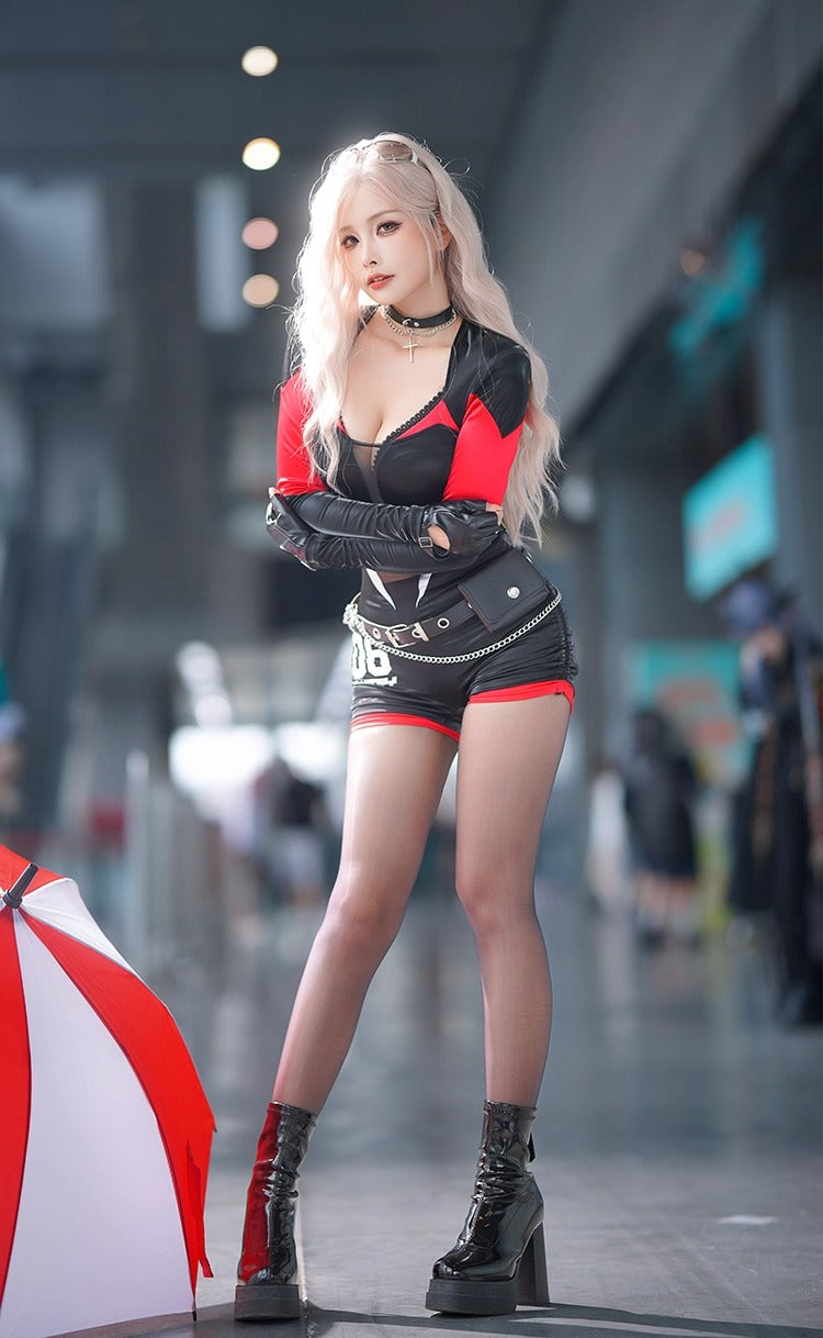 Center-switched rider suit [Tokutaisha]