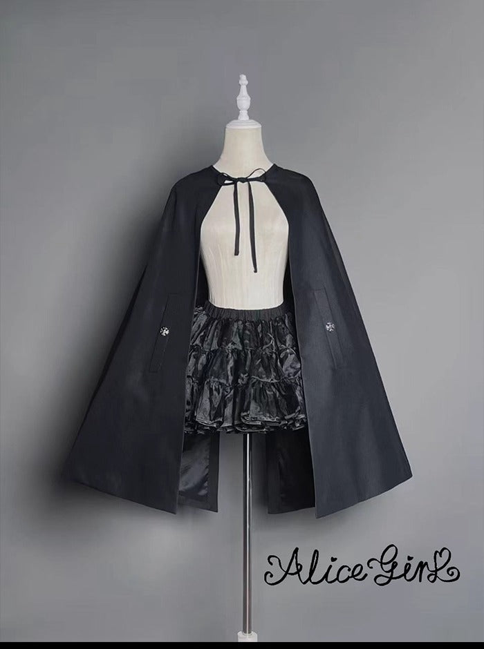 【受注予約~11/6】暗闇執事 ジャケット・マント・ブラウス【Alice Girl】
