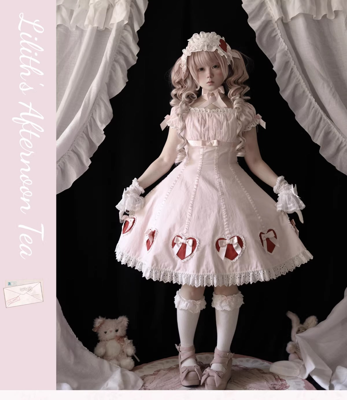 【受注予約~3/12】Lilith's Afternoon Tea ワンピース【小能熊】