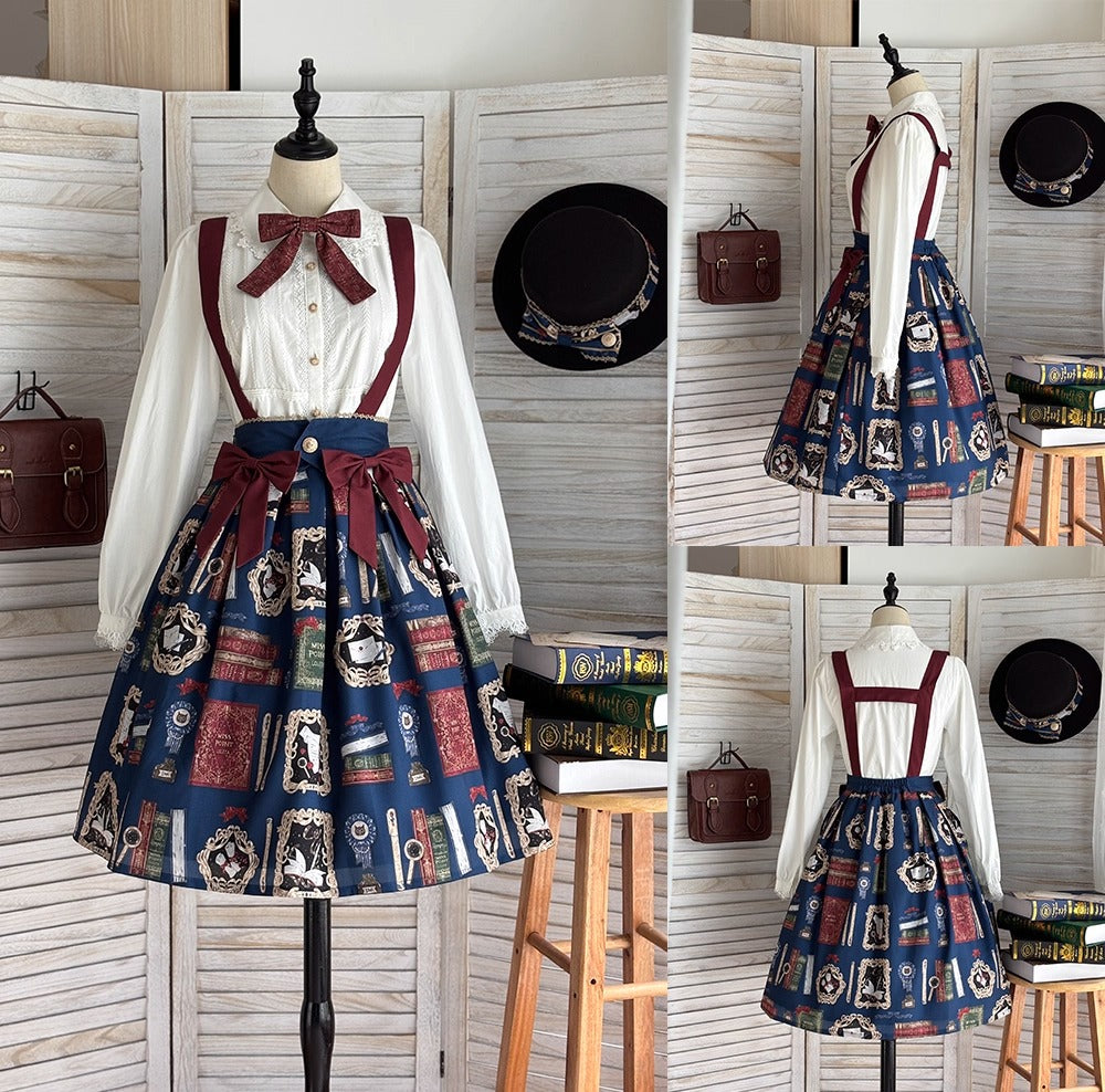 【受注予約~10/22】Wheat Book サロペット【Miss Cube】