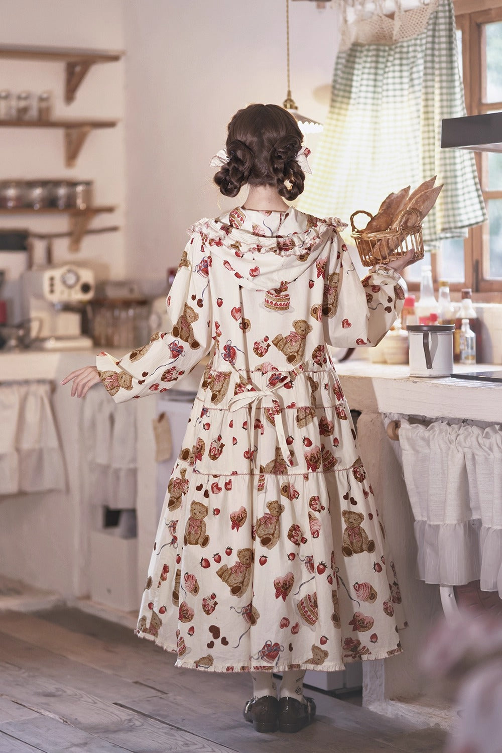 【受注予約~10/9】Chocolate Bear 2.0 ワンピース【Maple Sugar】