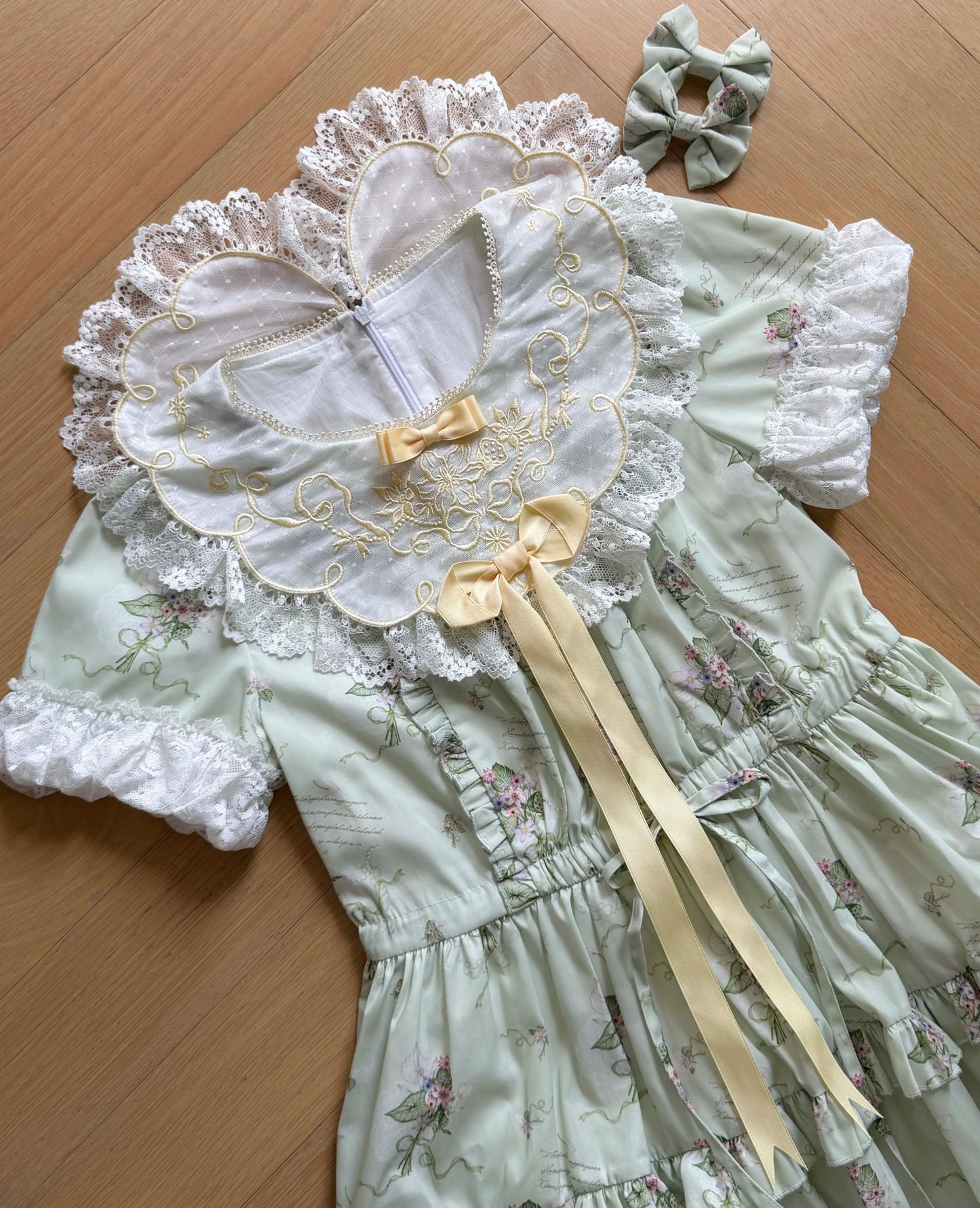 【受注予約~9/8】夏咲の花々 ワンピース【Fairy Doll】