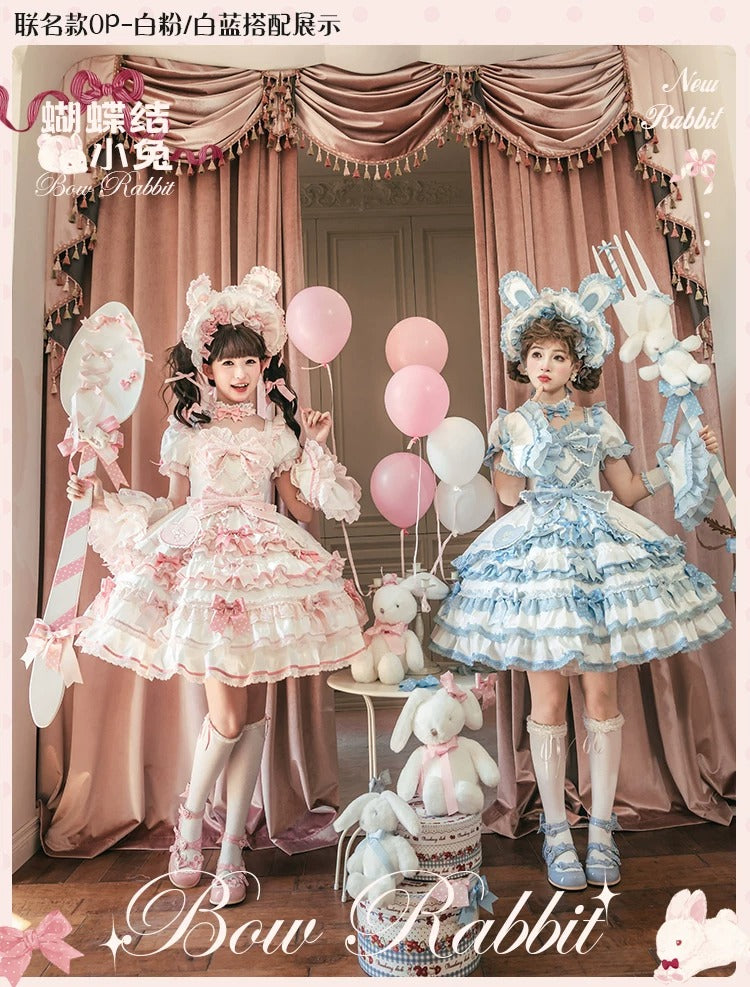 Bow Rabbit ワンピース【Melliflorpearl】