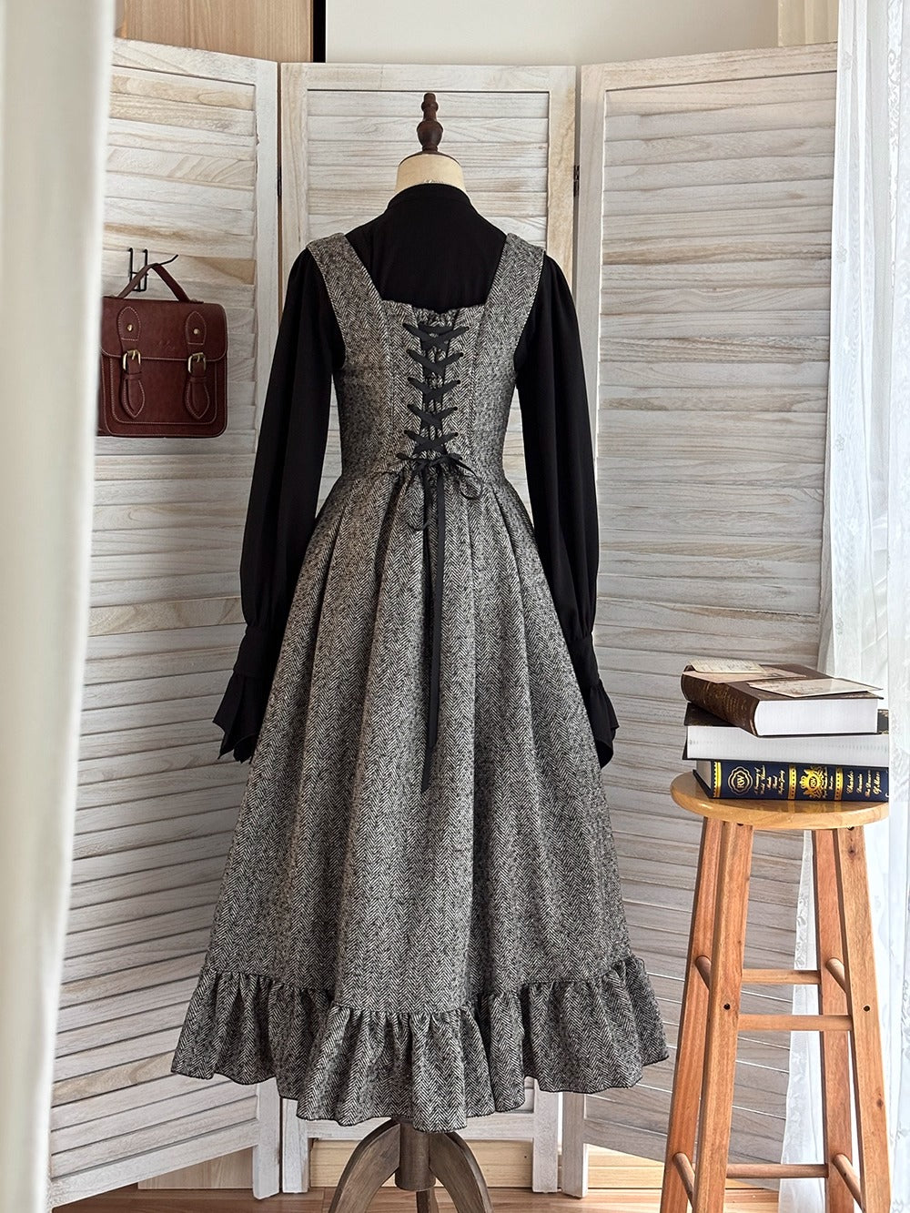 【受注予約~11/30】Earl Gray Tea 2.0 ジャンパースカート【Miss Cube】