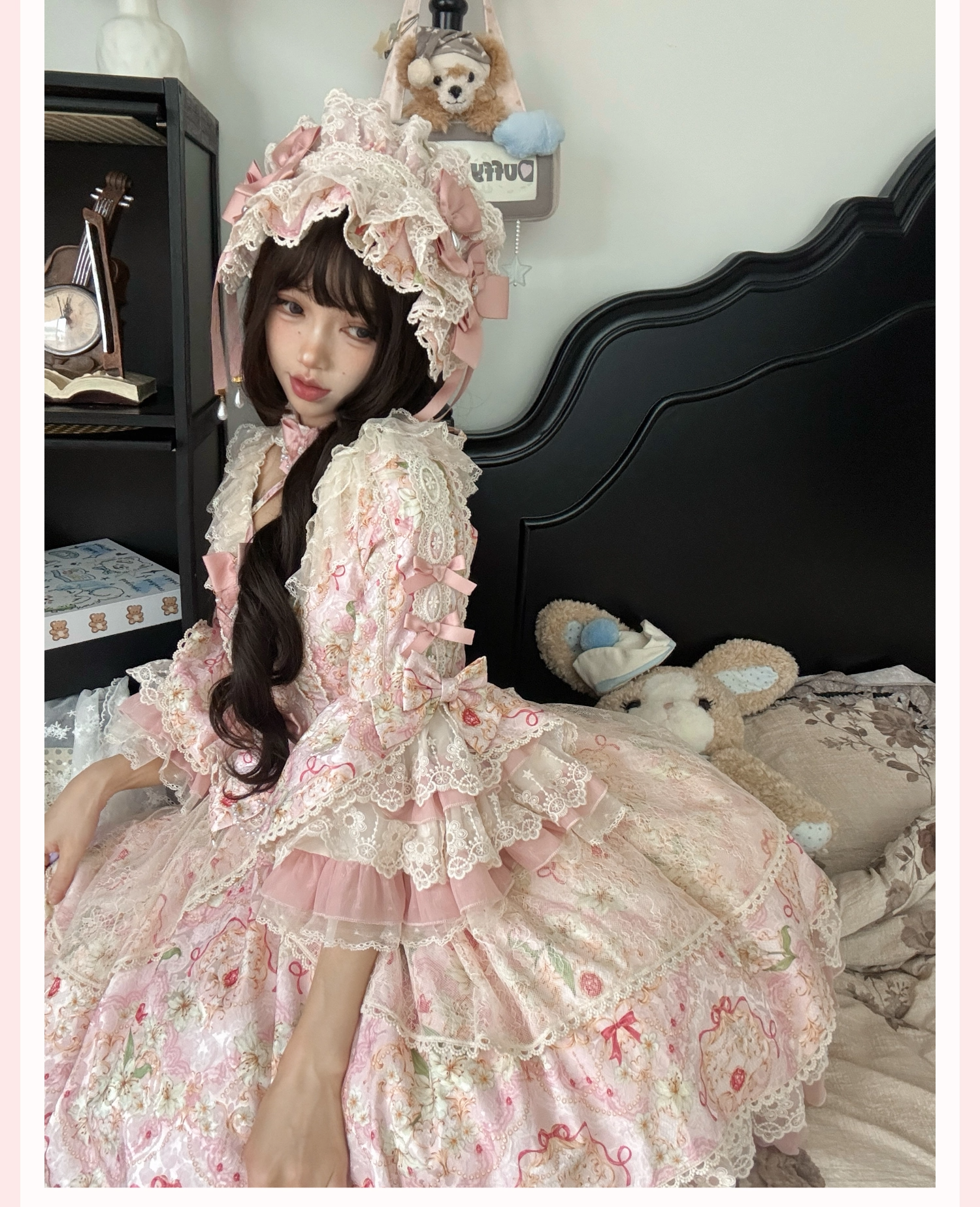 Lily Flower Wall ワンピース【Vivian】 – Epetice