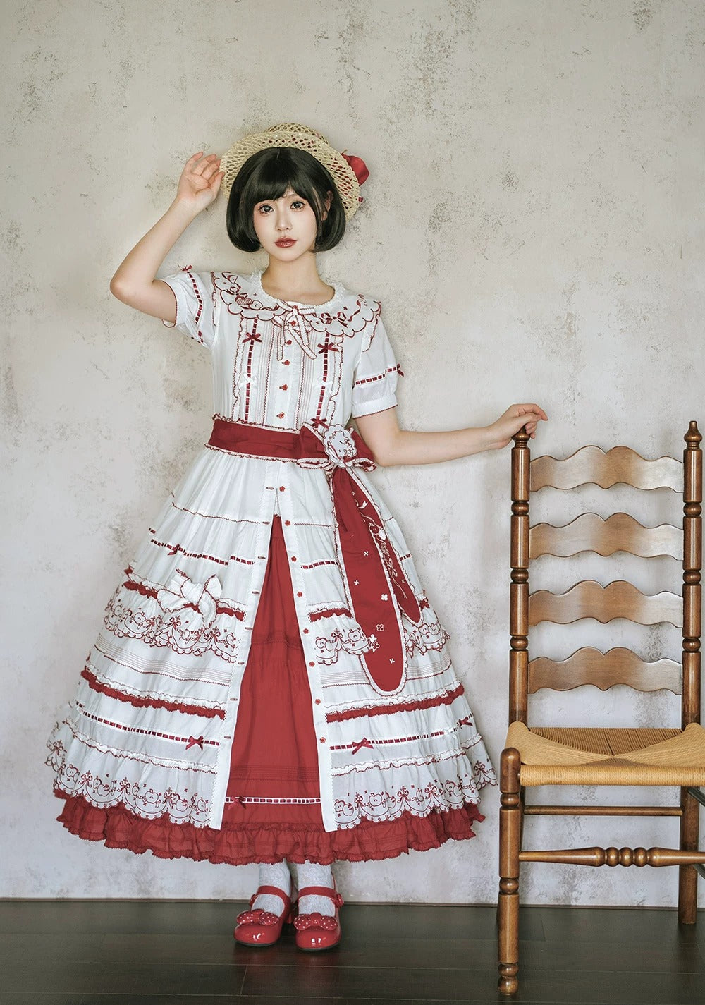 【受注予約~7/23】Orchard of the Four Seasons ブラウス【Miss Point】
