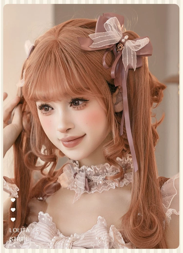 【受注予約~8/3】Striped Maiden アクセサリー【花与珍珠匣】
