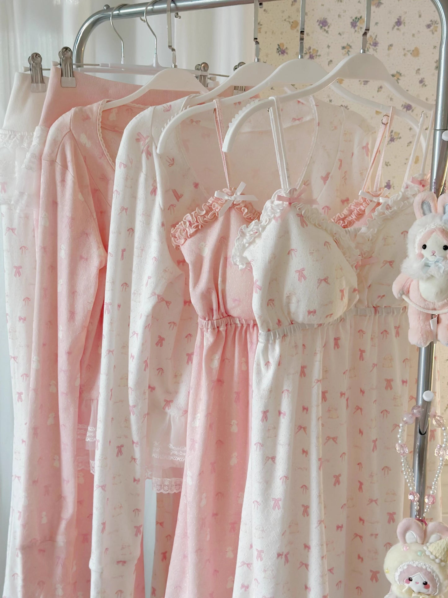 リボンナイトウェア【Sheep Puff】