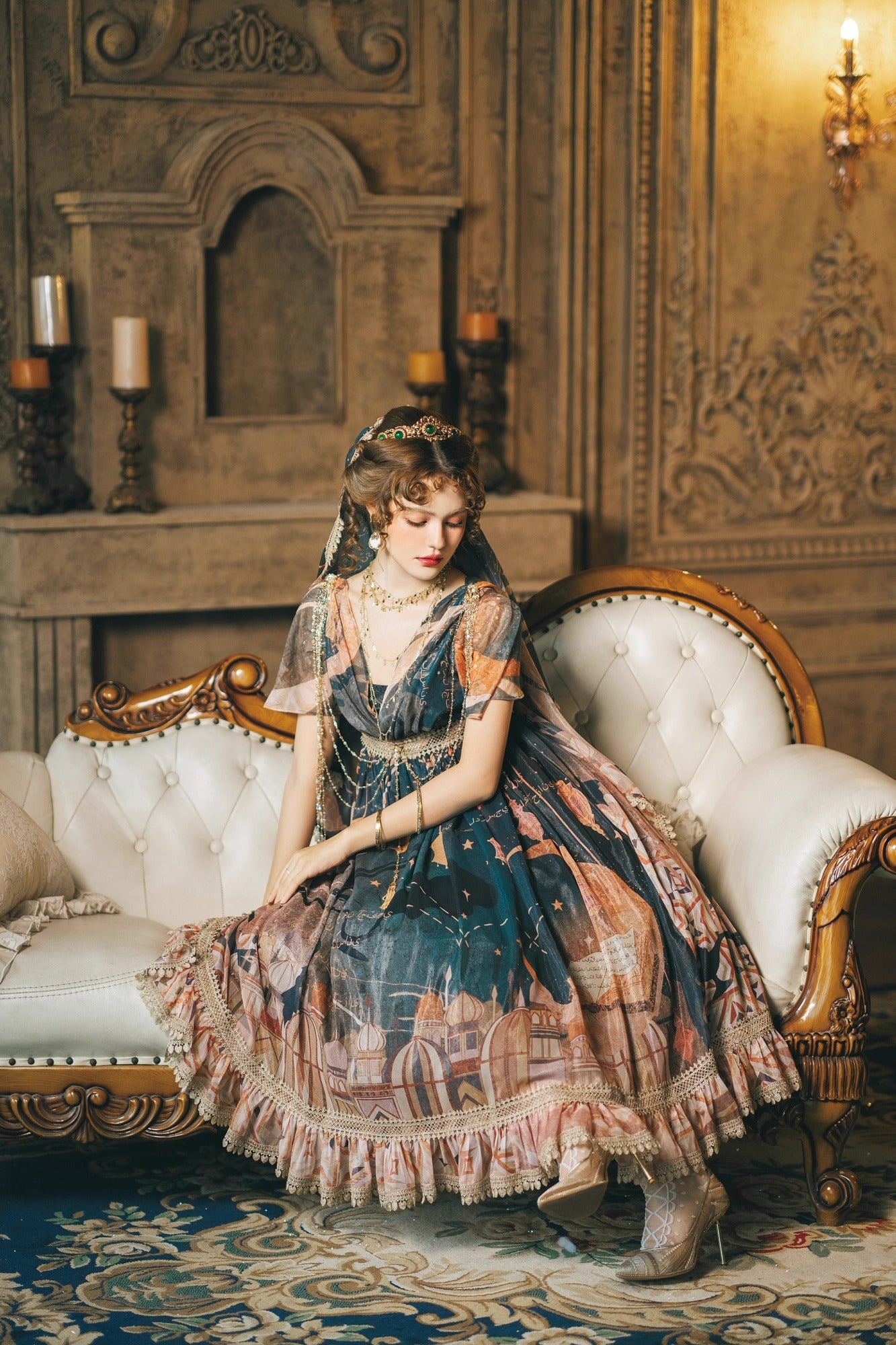 【受注予約~12/11】Stars ワンピース(タイプ1)【FaeriesDaffodil】