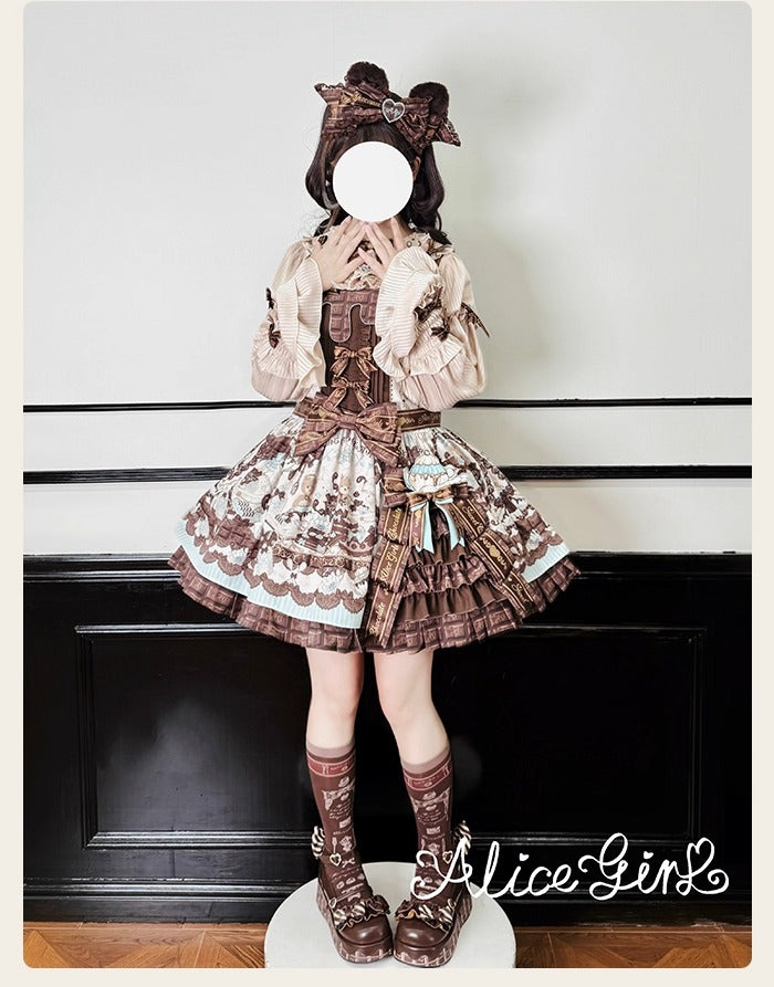 Chocolate Bear ジャンパースカート・サロペット【Alice Girl】 – Epetice