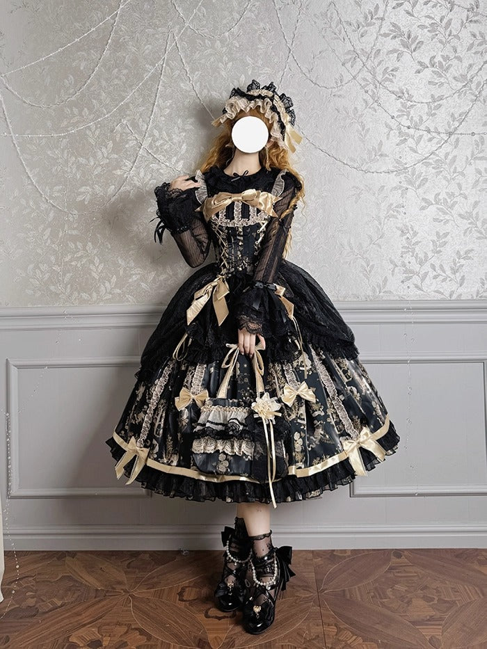 【受注予約~9/11】Gilded Dream トップス・スカート【双生小熊】