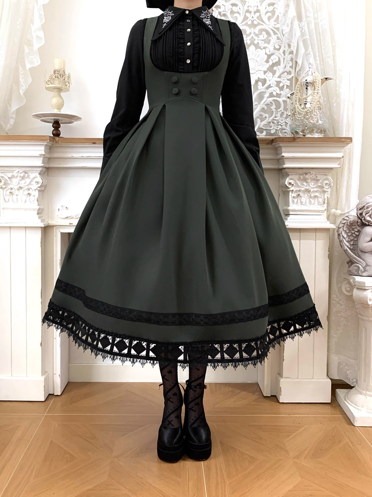 【受注予約~12/25】小夜曲 ジャンパースカート【Little Dipper】