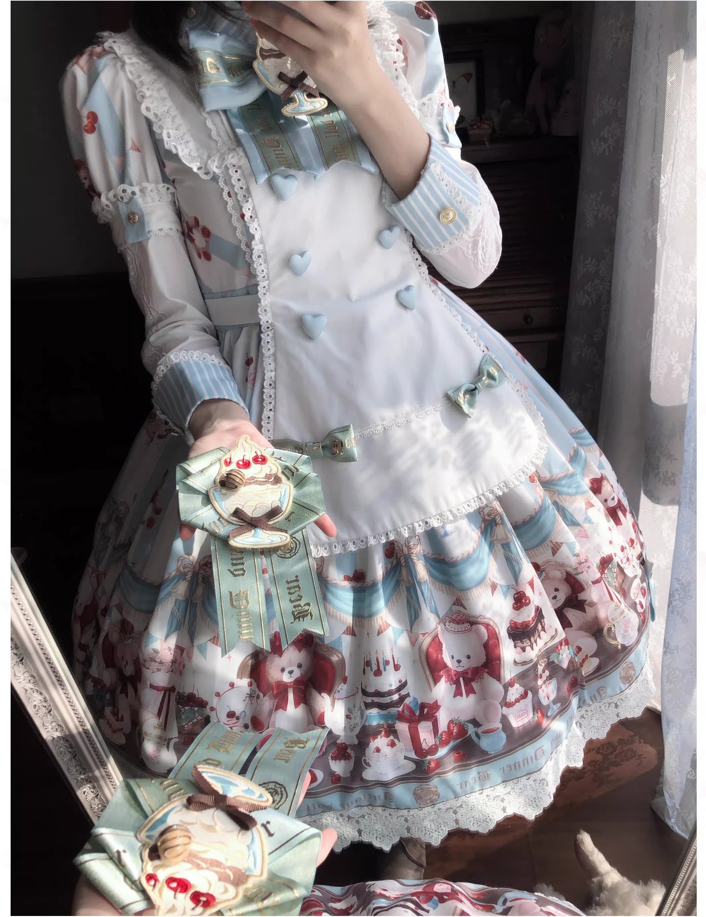 【受注予約~2/26】Partisan's Dinner ワンピース【Antique Doll】