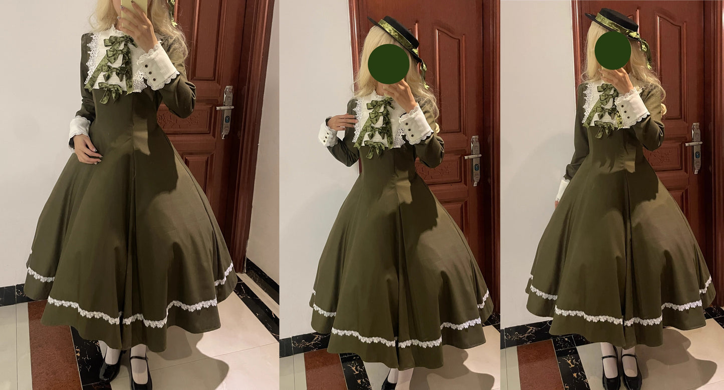 【受注予約~11/27】回廊の詩 ワンピース【南瓜星球】