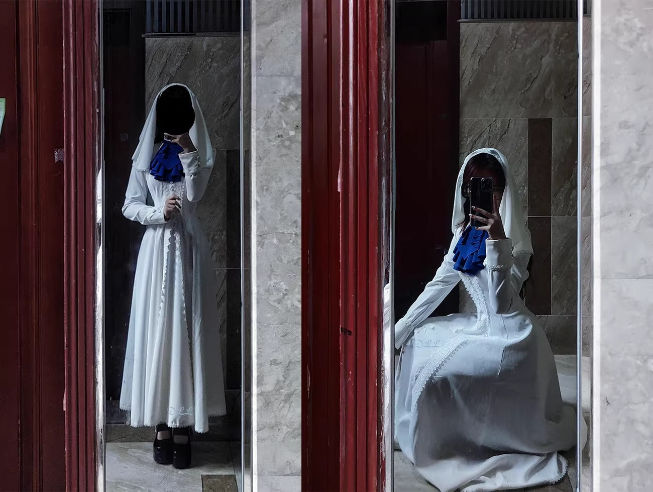 【受注予約~3/29】Antia's Prayer ワンピース(122cm丈)【Cherry Tart】