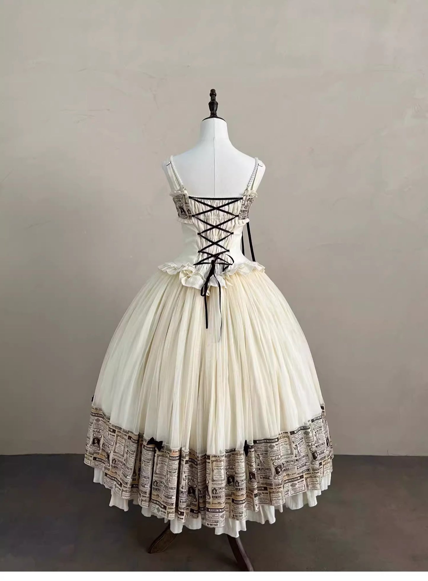 Letters from London ジャンパースカート【小欣】