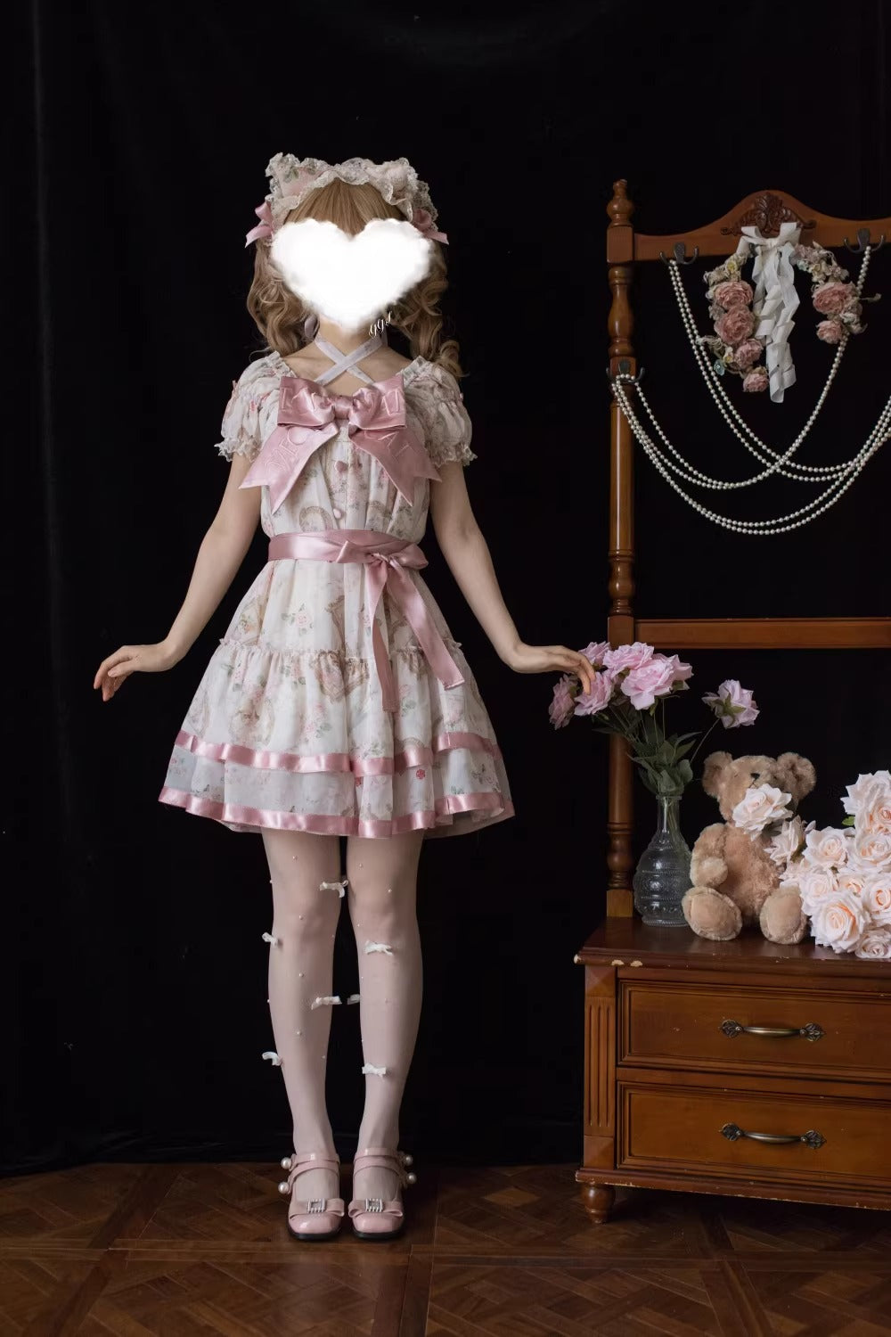 【受注予約~3/5】Victoria Cat ワンピース(タイプ2) 【Moon River】