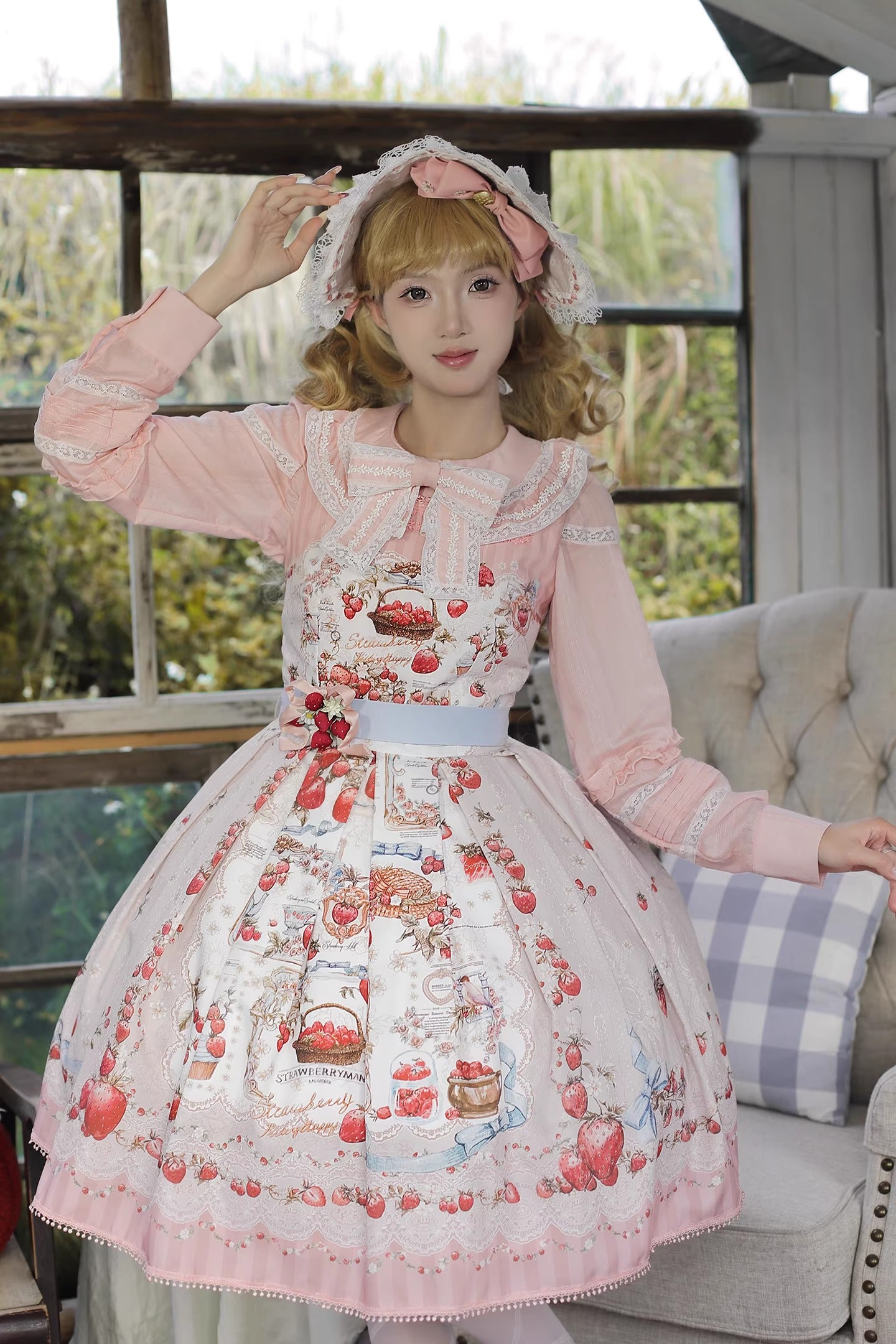 Strawberry Manor ジャンパースカート【Balladeer】 – Epetice