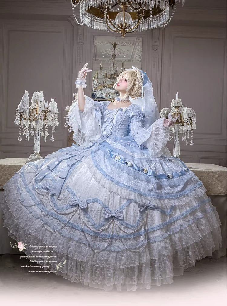 【受注予約~3/19】DreamRococo フルセット(ショート丈)【Dream Lolita】