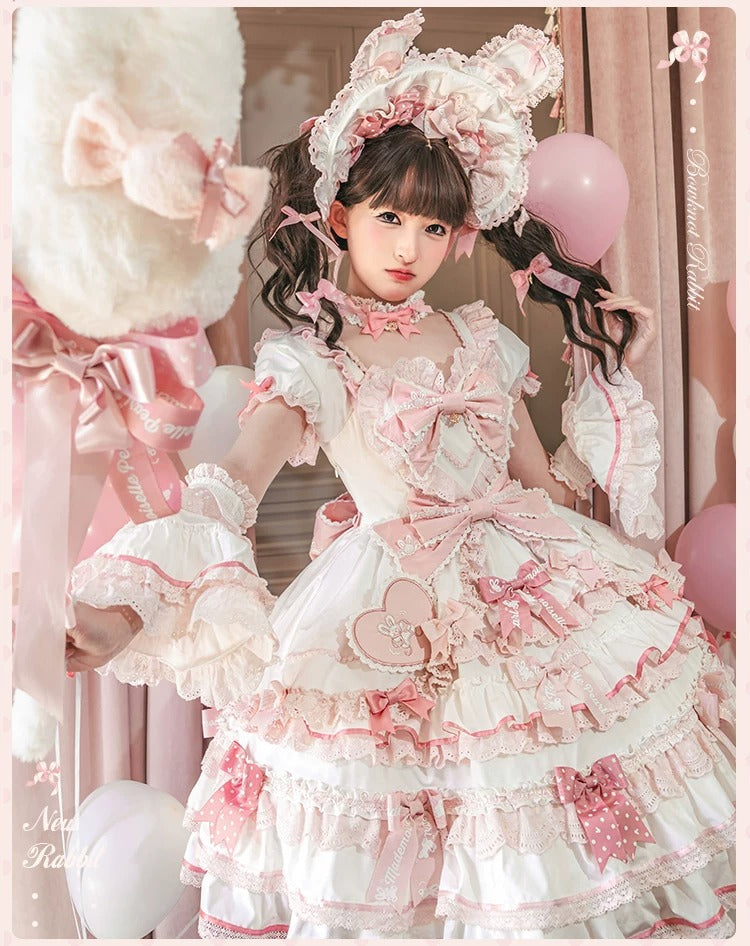 Bow Rabbit ワンピース【Melliflorpearl】