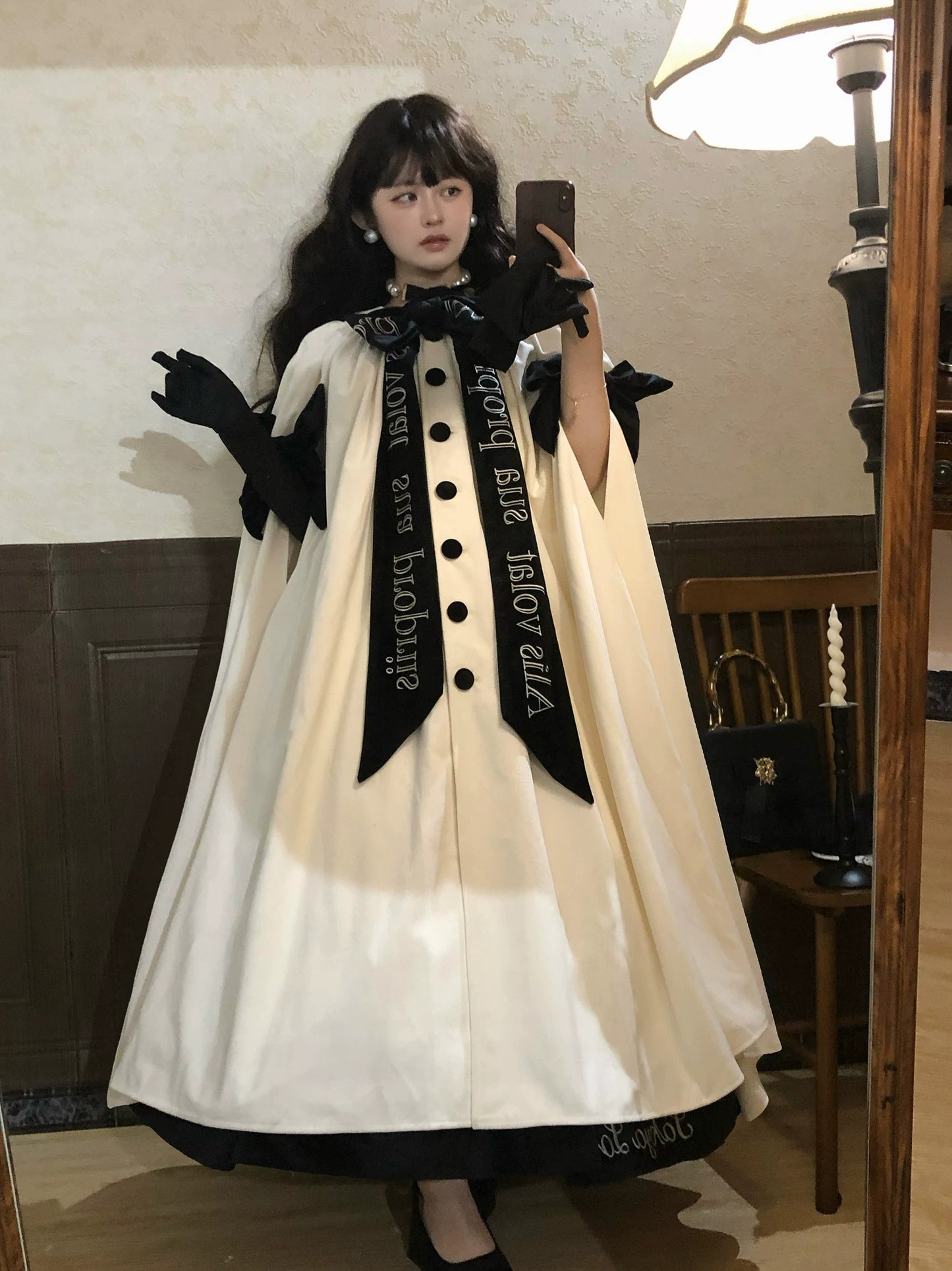 【受注予約~7/29】Phantom Lady ロングマント【時之砂】