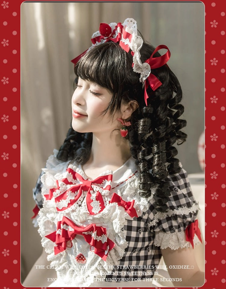 【受注予約~11/18】Strawberry Cake Illustration アクセサリー【花与珍珠匣】