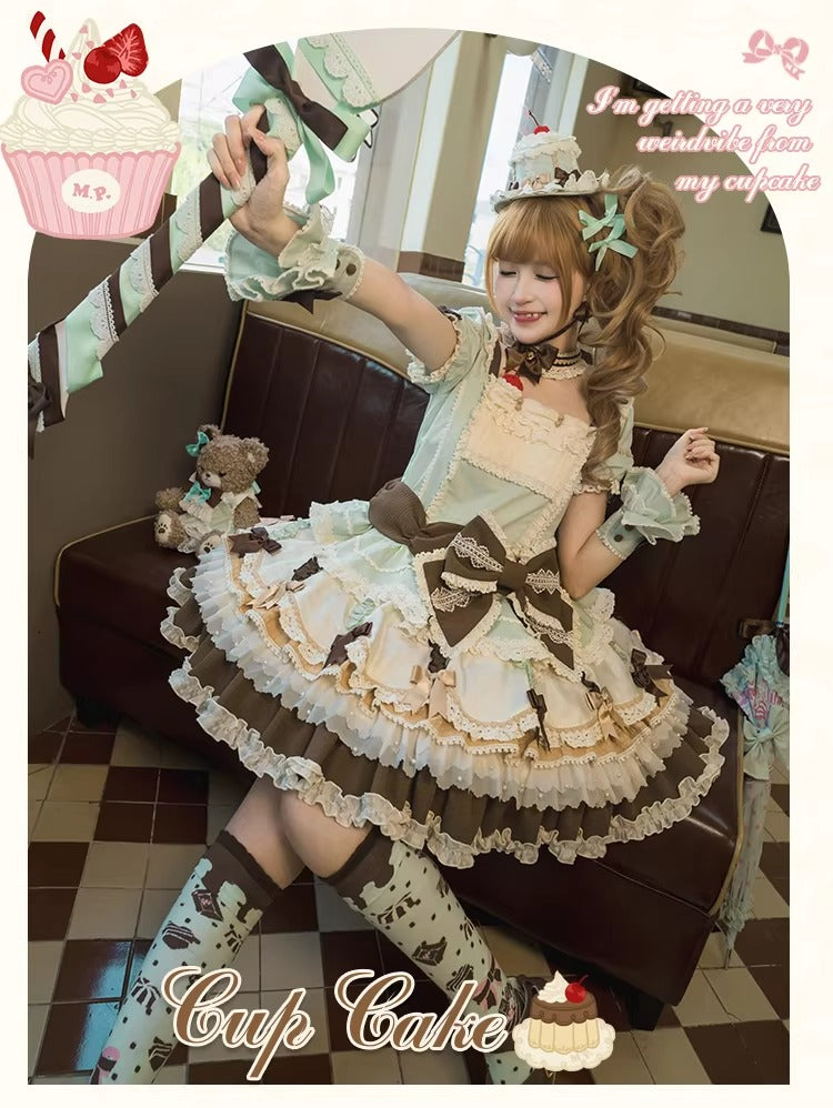 【受注予約~1/26】CupCakes ワンピース【花与珍珠匣】