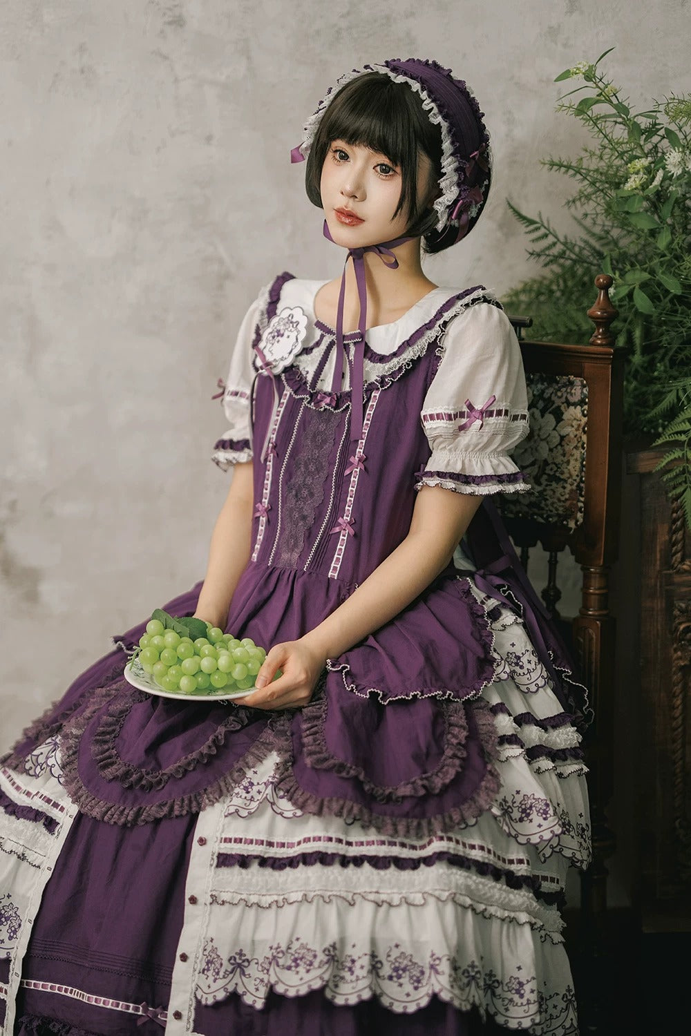 【受注予約~7/23】Orchard of the Four Seasons エプロン【Miss Point】