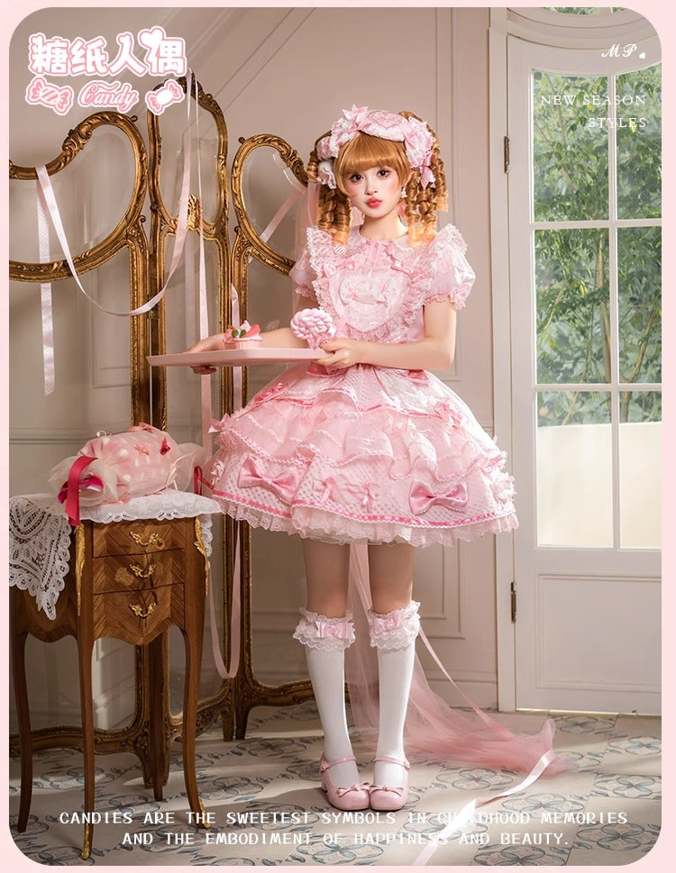 【受注予約~12/8】Candy Wrapper トップス・スカート【花与珍珠匣】