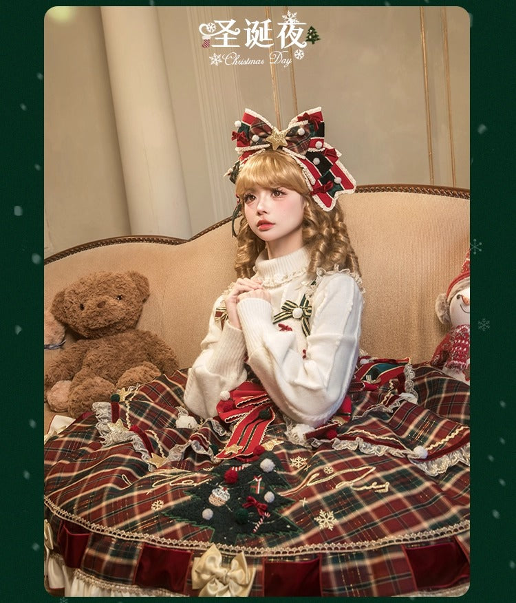 【受注予約~10/28】Christmas Eve ブラウス【花与珍珠匣】