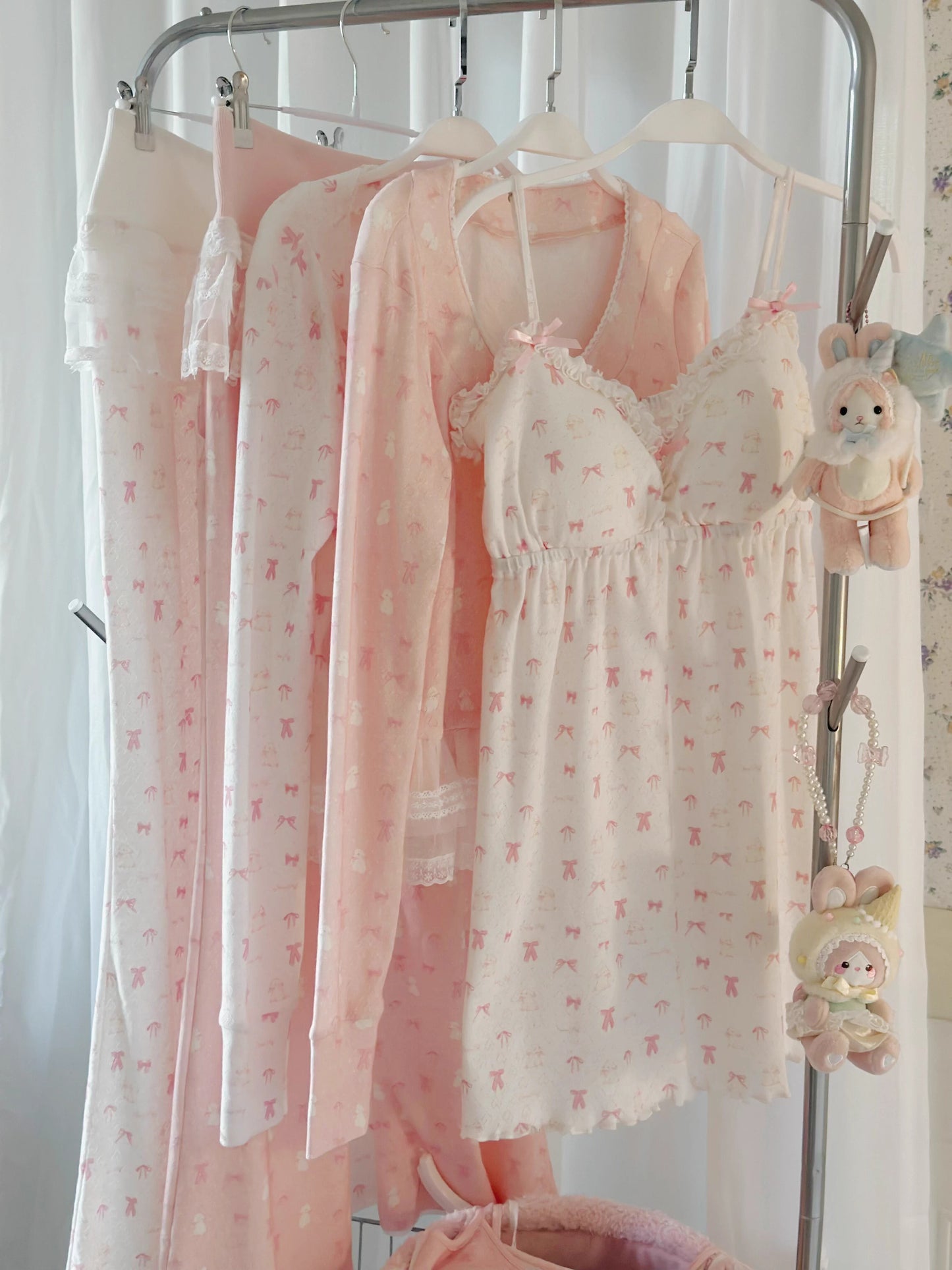 リボンナイトウェア【Sheep Puff】