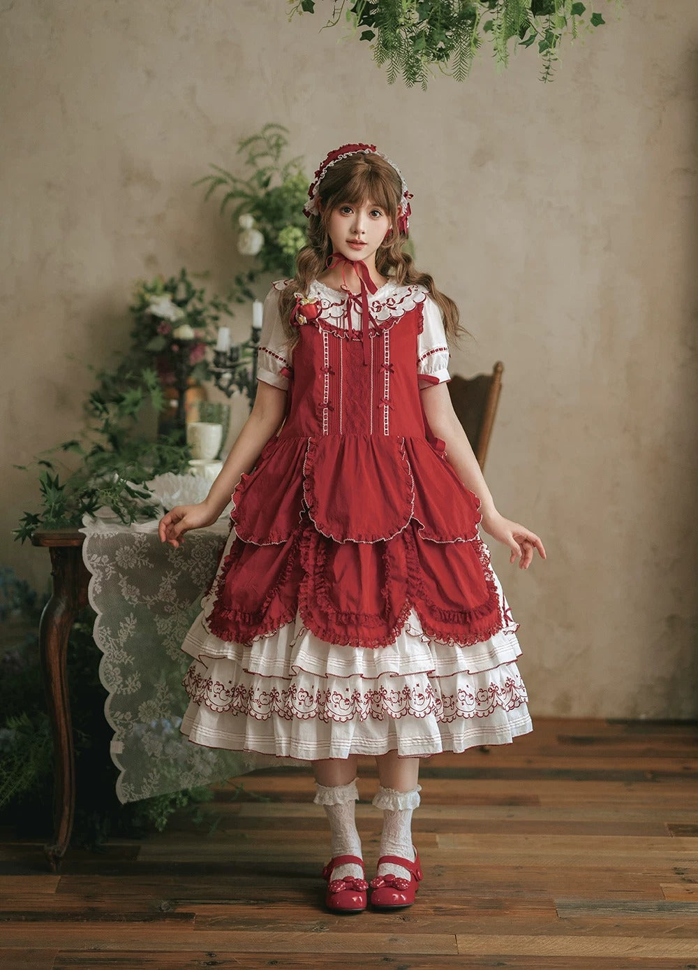 【受注予約~7/23】Orchard of the Four Seasons エプロン【Miss Point】