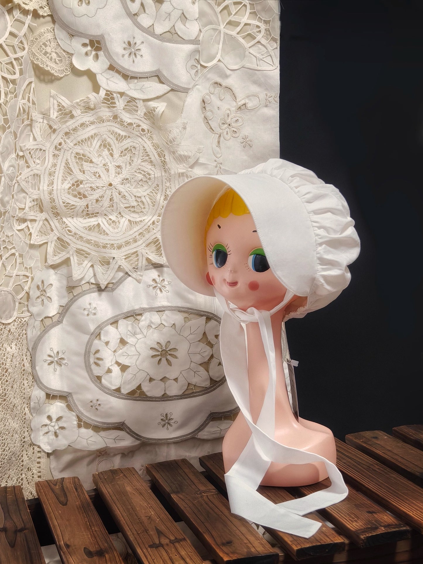 Jellyfish Dream ボンネット【mukumuro】